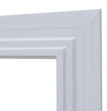 flush fin frame for sliding patio doors